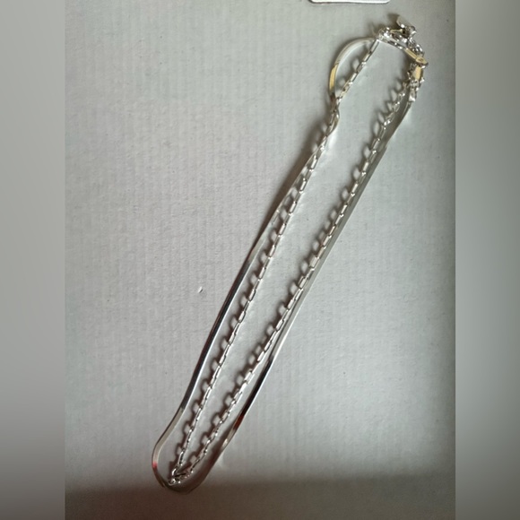 Two 925 sterling silver necklaces. Price shown is for both necklaces! - Picture 3 of 3